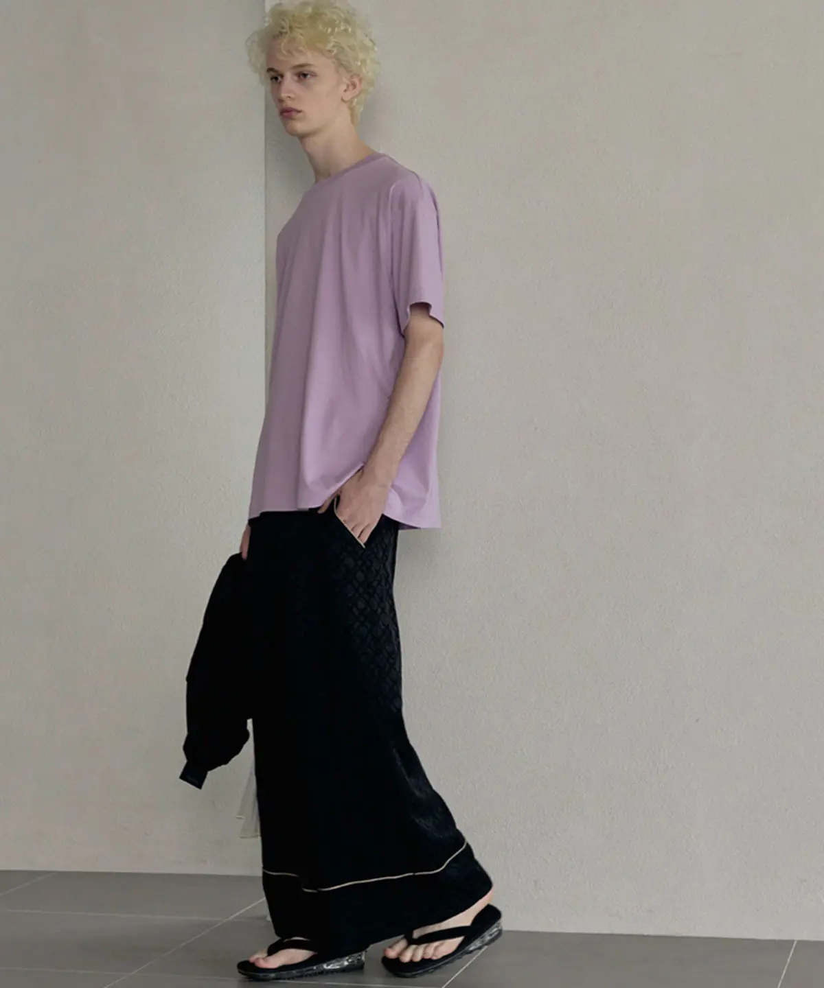 オーガニックコットンTシャツ着用イメージ